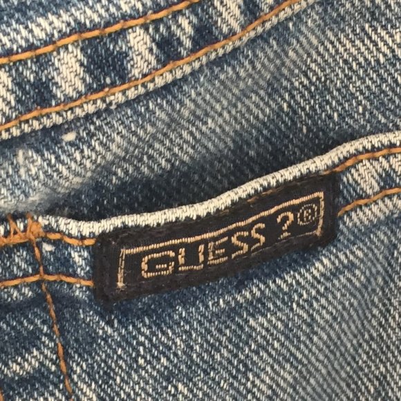 Vintage Guess ? by Georges Marciano w/zippers Jean - Picture 7 of 8